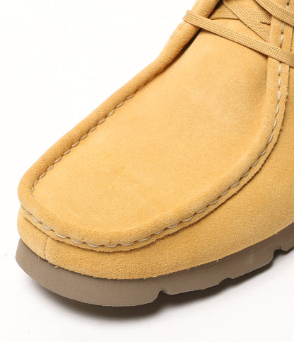 美品 Clarks モカシン WallabeGTX Golden Tan Suede メンズ SIZE UK 9 クラークス