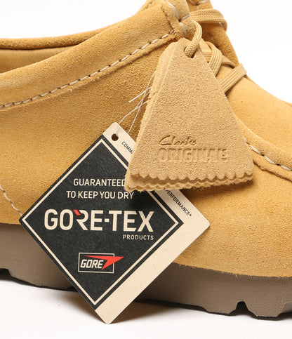 美品 Clarks モカシン WallabeGTX Golden Tan Suede メンズ SIZE UK 9 クラークス