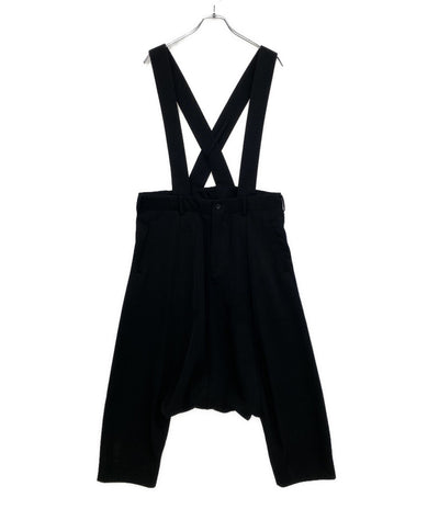 BLACKCOMME des GARCONS ブラック コムデギャルソン サスペンダーパンツ ブラック 1I-U001 メンズ SIZE XS