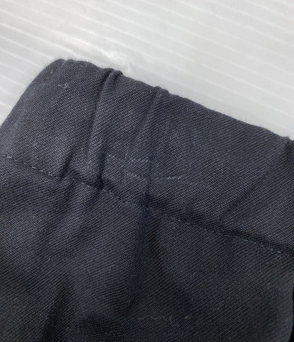 DRIES VAN NOTEN サイドラインパンツ ブラック×カーキ メンズ SIZE 46 ドリスヴァンノッテン