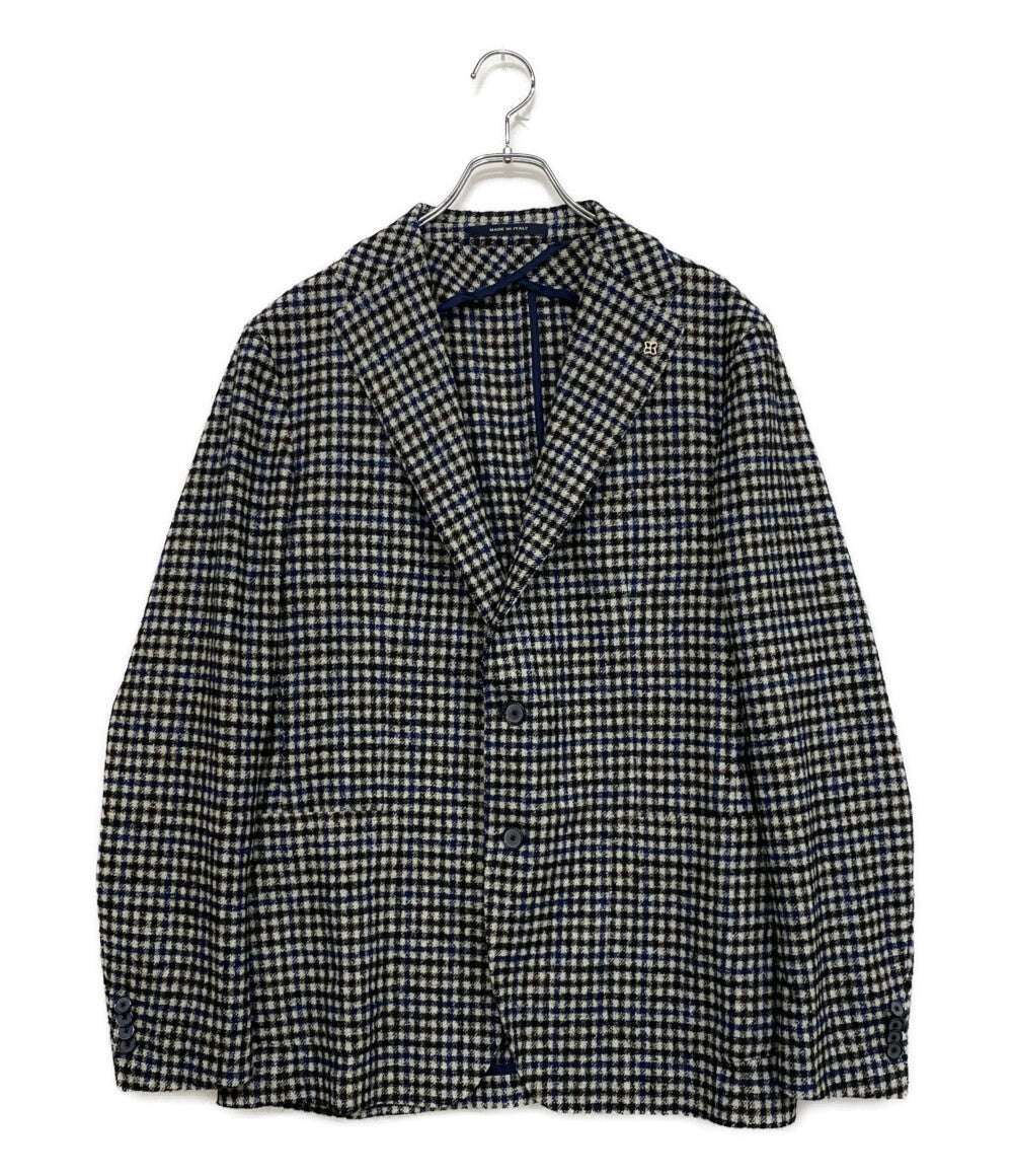TAGLIATORE シングルジャケット チェック 1SMC22K メンズ SIZE 52 タリアトーレ