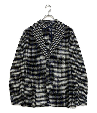 TAGLIATORE シングルジャケット チェック 1SMC22K メンズ SIZE 52 タリアトーレ