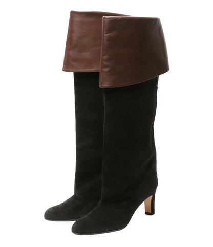 nebulonie ネブローニ スエード ロングブーツ レディース SIZE 37