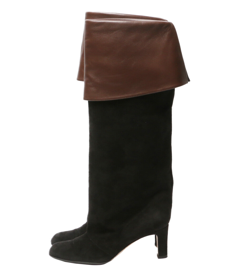 nebulonie ネブローニ スエード ロングブーツ レディース SIZE 37