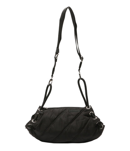 美品 GANNI ショルダーバッグ ブラック ナイロン 5488 レディース SIZE ONE SIZE ガニー