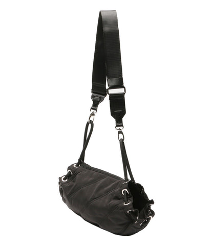 美品 GANNI ショルダーバッグ ブラック ナイロン 5488 レディース SIZE ONE SIZE ガニー
