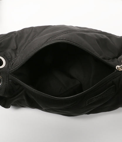 美品 GANNI ショルダーバッグ ブラック ナイロン 5488 レディース SIZE ONE SIZE ガニー
