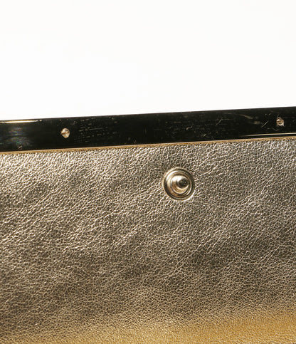 JIMMY CHOO チェーンウォレット ショルダー グリッターゴールド レディース ジミーチュウ