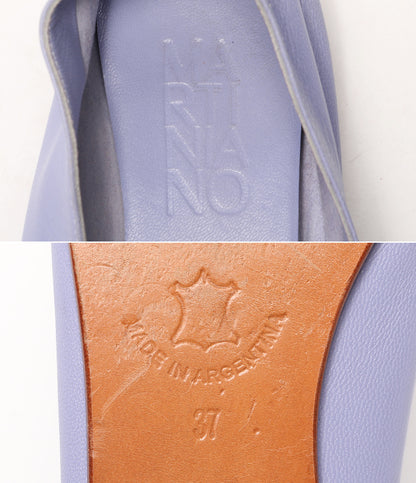 MARTINIANO マルティニアーノ パンプス フラットシューズ ラベンダー レディース SIZE 37