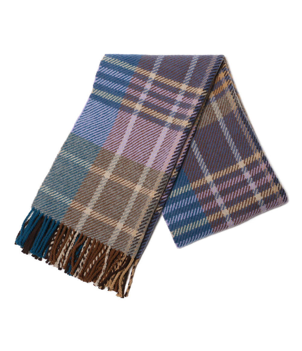 美品 JOHNSTONS of ELGIN ジョンストンズオブエルガン ストール UNITED