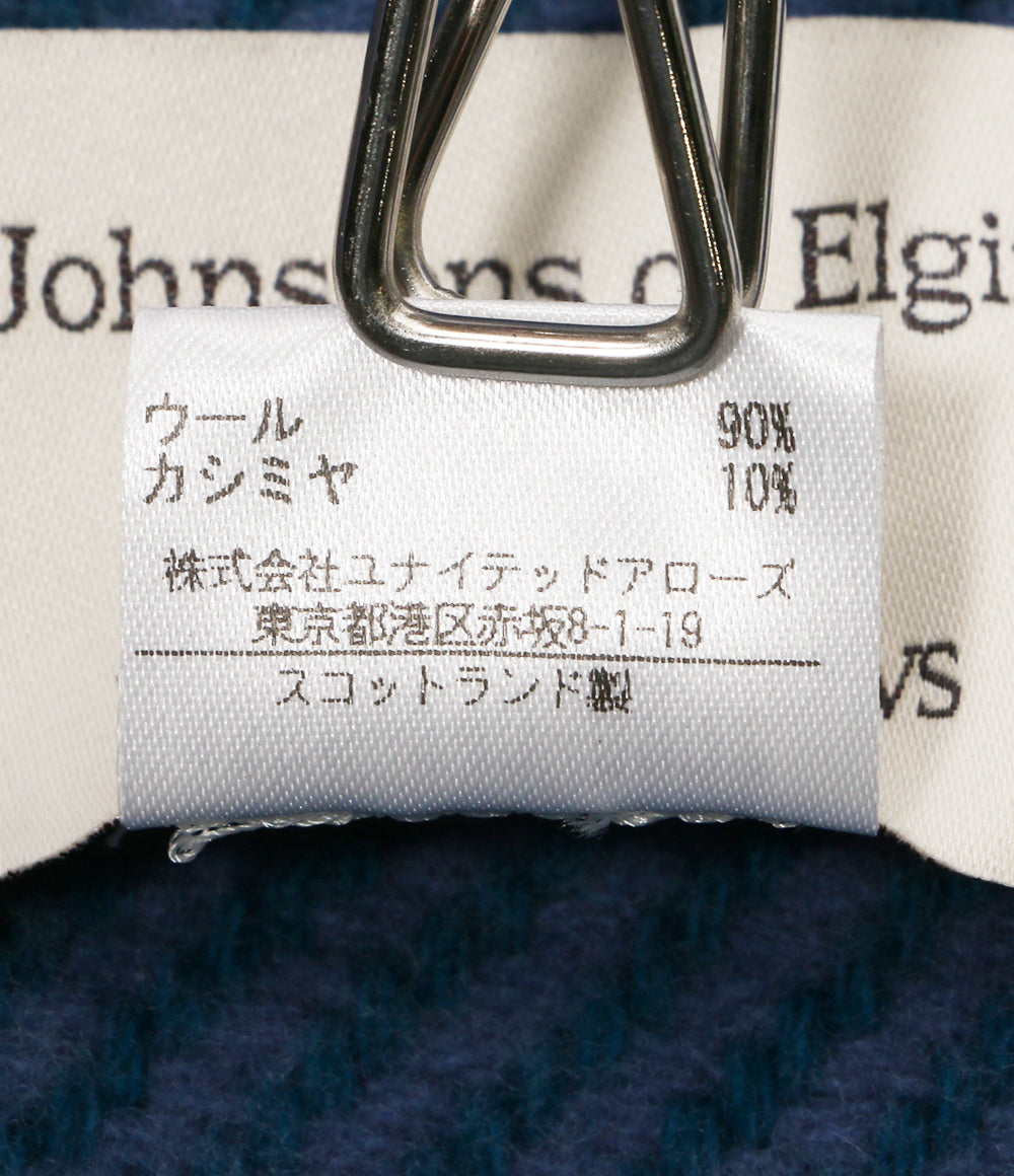 美品 JOHNSTONS of ELGIN ジョンストンズオブエルガン ストール UNITED ARROWS別注 1336-343-3902 レディース