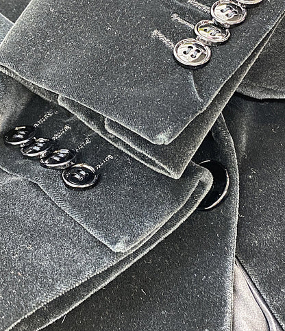 kiton テーラードジャケット 100170 ベロア D15510K05P552001 レディース SIZE 38 キートン