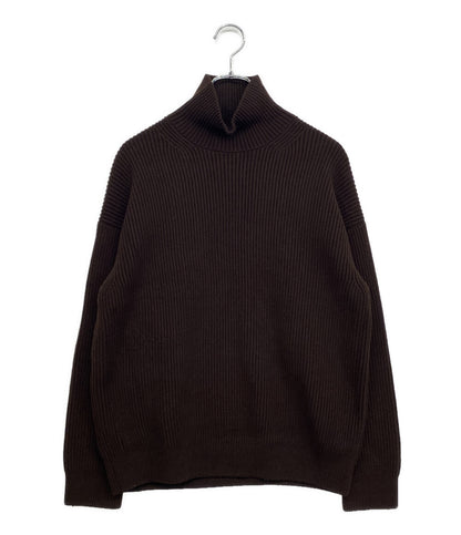 AURALEE ニット SUPER FINE WOOL RIB KNIT A8AP03RK メンズ SIZE 4 オーラリー