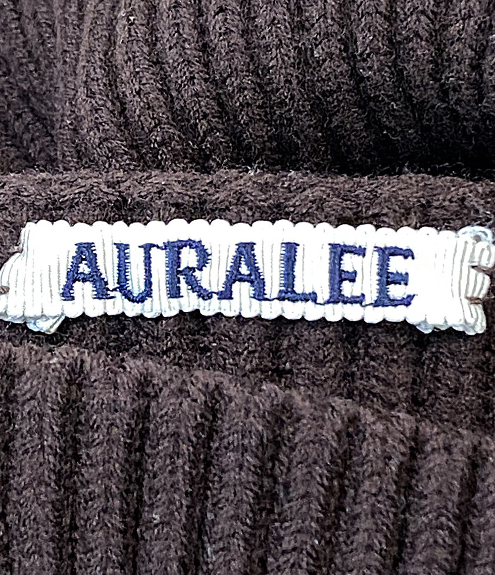 AURALEE ニット SUPER FINE WOOL RIB KNIT A8AP03RK メンズ SIZE 4 オーラリー