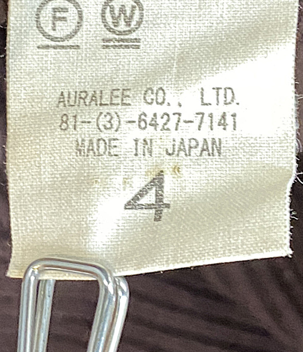 AURALEE ニット SUPER FINE WOOL RIB KNIT A8AP03RK メンズ SIZE 4 オーラリー