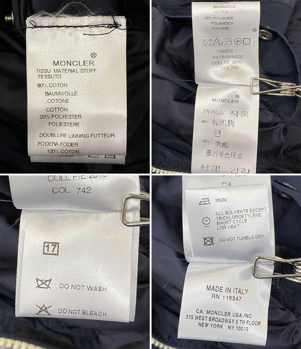 MONCLER ジャケット FABIEN ネイビー メンズ SIZE 3 モンクレール