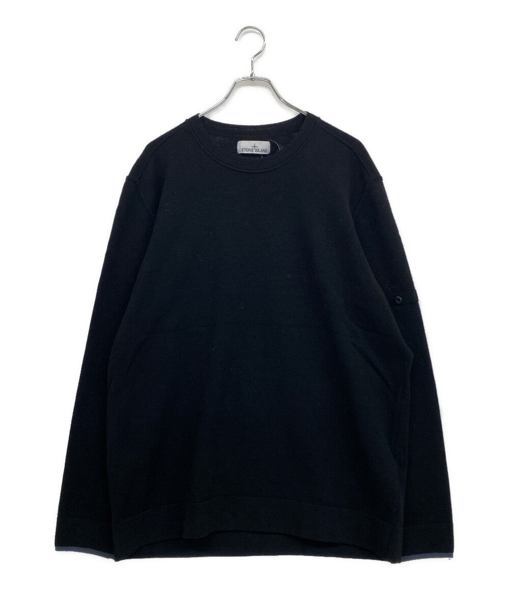 STONE ISLAND ニット ブラック 24FW 7915526A1 メンズ SIZE 3XL ストーンアイランド