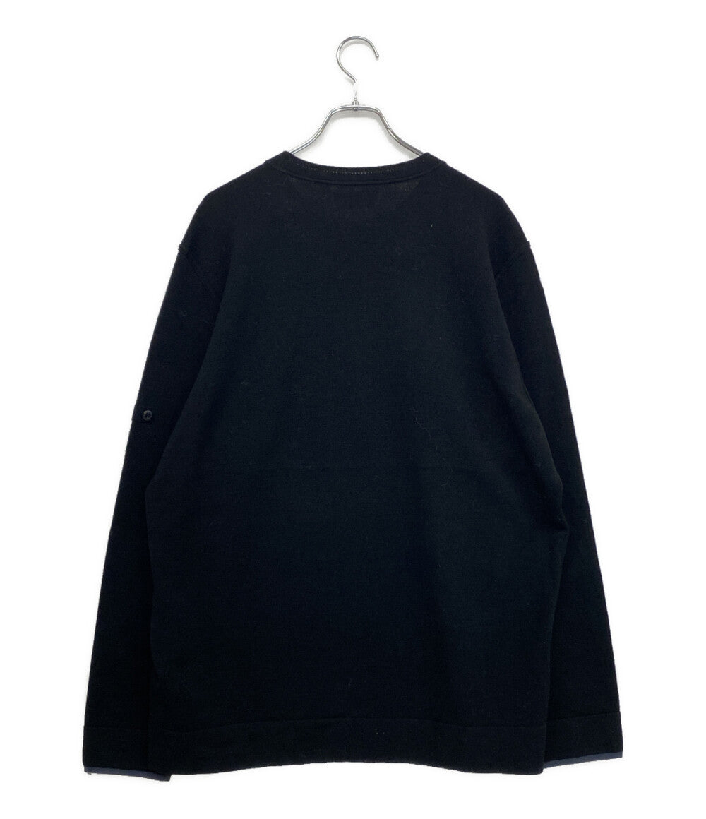 STONE ISLAND ニット ブラック 24FW 7915526A1 メンズ SIZE 3XL ストーンアイランド