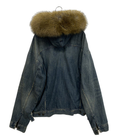 BALENCIAGA デニムジャケット ルック38 フード 2025AW メンズ SIZE S バレンシアガ