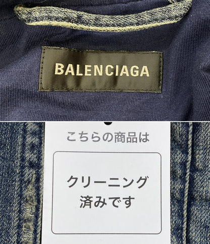 BALENCIAGA デニムジャケット ルック38 フード 2025AW メンズ SIZE S バレンシアガ