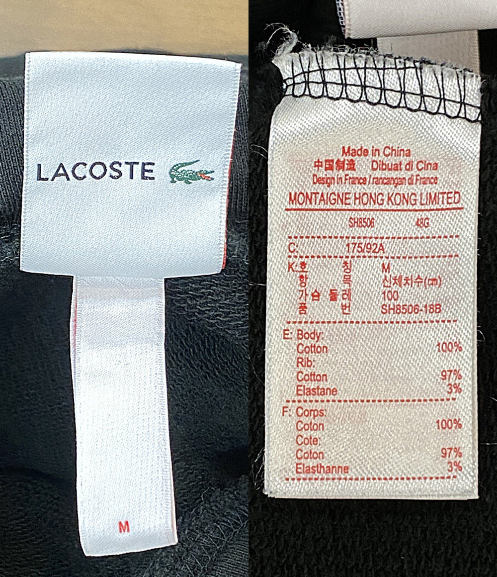 LACOSTE パーカー supremeコラボ ブラック sh8506 メンズ SIZE M ラコステ