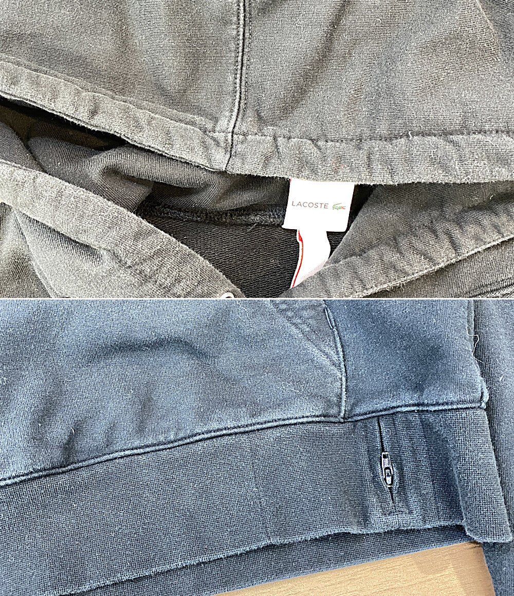 LACOSTE パーカー supremeコラボ ブラック sh8506 メンズ SIZE M ラコステ