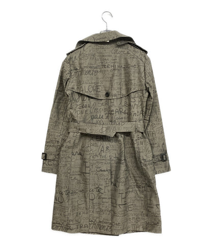 HERNO トレンチコート グラフィック 70周年限定 IM0115D-13375J-8192 レディース SIZE 42 ヘルノ