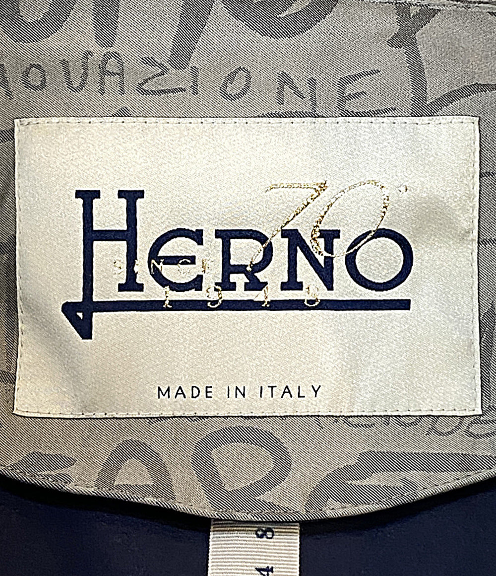HERNO トレンチコート グラフィック 70周年限定 IM0115D-13375J-8192 レディース SIZE 42 ヘルノ