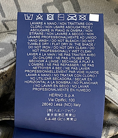 HERNO トレンチコート グラフィック 70周年限定 IM0115D-13375J-8192 レディース SIZE 42 ヘルノ