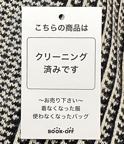 sacai ニット 千鳥柄 くるみボタン 14-02087 レディース SIZE 2 サカイ