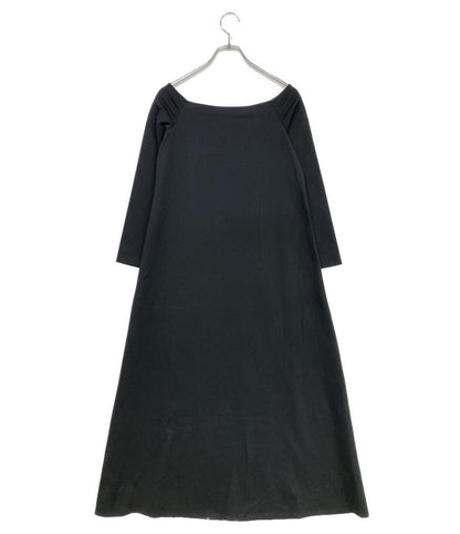 美品 KEINA RITA ケイナリタ 長袖ワンピース ブラック KC243-002 レディース SIZE F