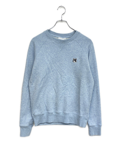 美品 MAISON KITSUNE スウェット ブルー GM00333KM0002 レディース SIZE XXS メゾンキツネ