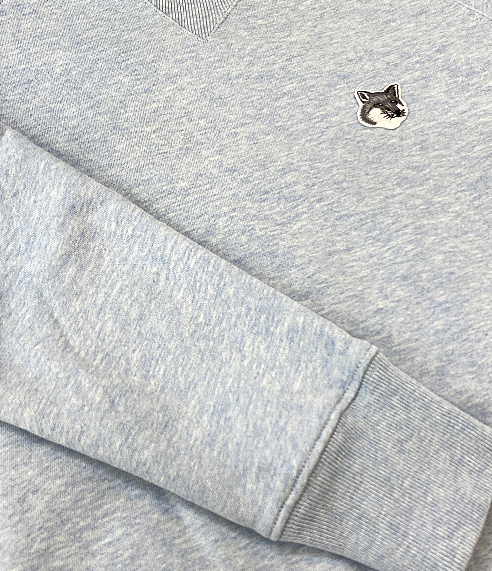 美品 MAISON KITSUNE スウェット ブルー GM00333KM0002 レディース SIZE XXS メゾンキツネ