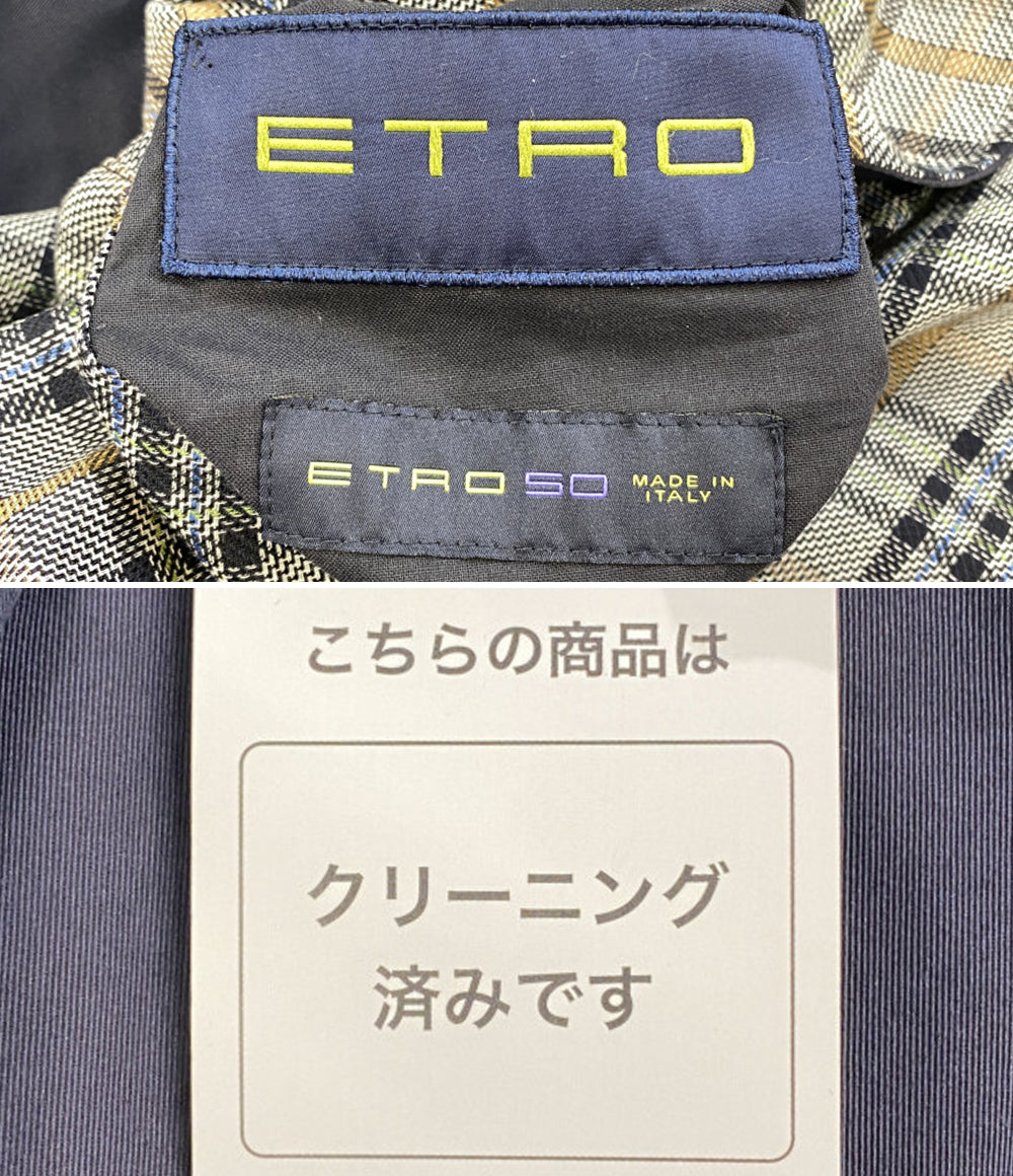 ETRO 151-1S221-1235 リバーシブルコート メンズ SIZE 50 エトロ