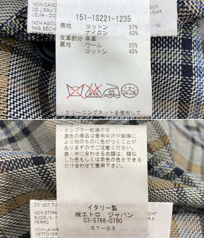 ETRO 151-1S221-1235 リバーシブルコート メンズ SIZE 50 エトロ