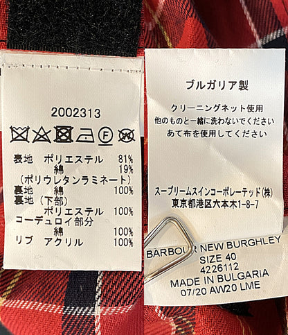 BARBOUR 別荘バーレーコート 20AW 2003213 メンズ SIZE 40 バブアー