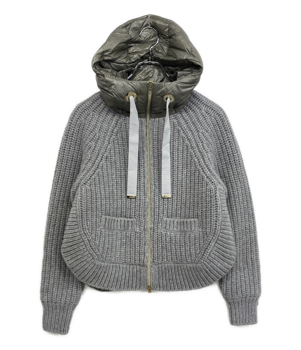 HERNO ダウンジャケット ニット 76082-74098-3 レディース SIZE 38 ヘルノ