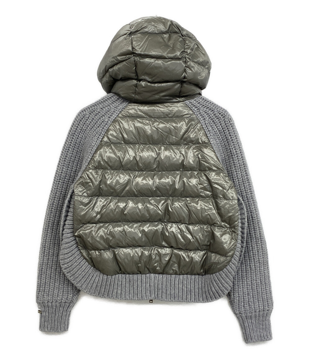 HERNO ダウンジャケット ニット 76082-74098-3 レディース SIZE 38 ヘルノ
