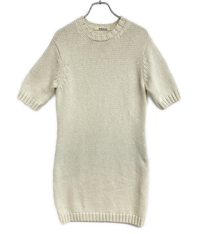 AURALEE 半袖ニットワンピース A24SD03CL レディース SIZE 1 オーラリー