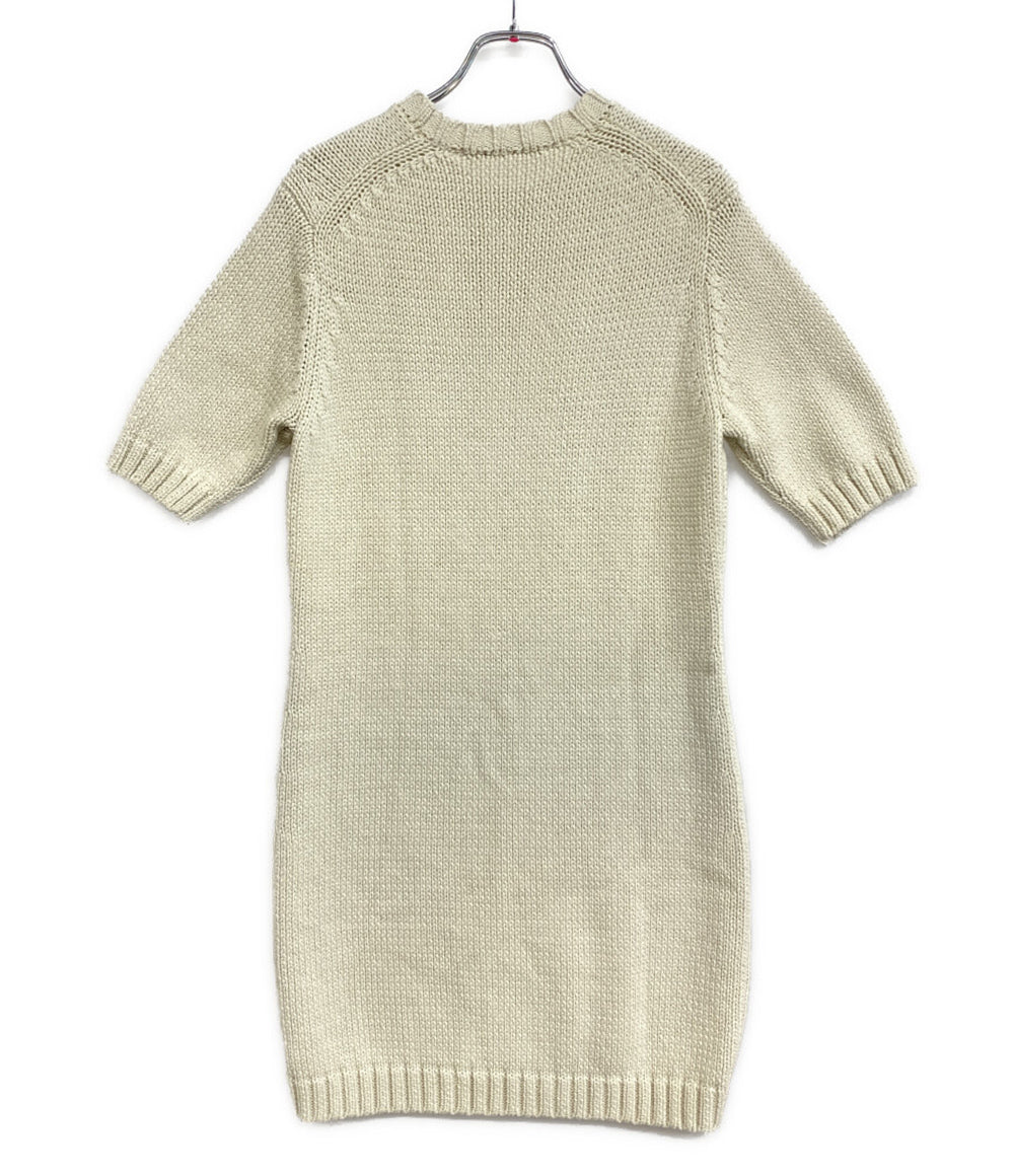 AURALEE 半袖ニットワンピース A24SD03CL レディース SIZE 1 オーラリー