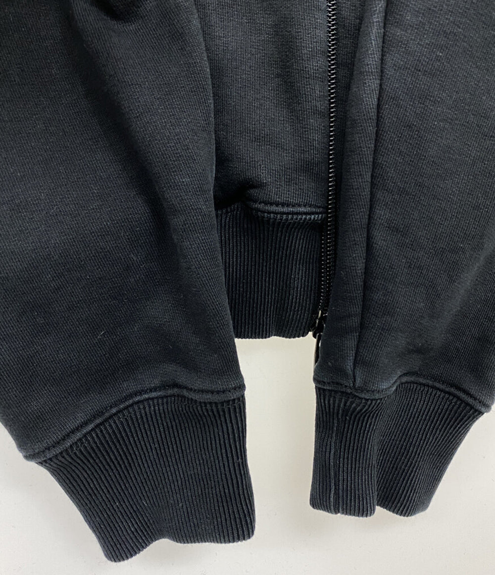 BALENCIAGA ジップアップパーカー ブラック ロゴ 2018 メンズ SIZE XXS バレンシアガ