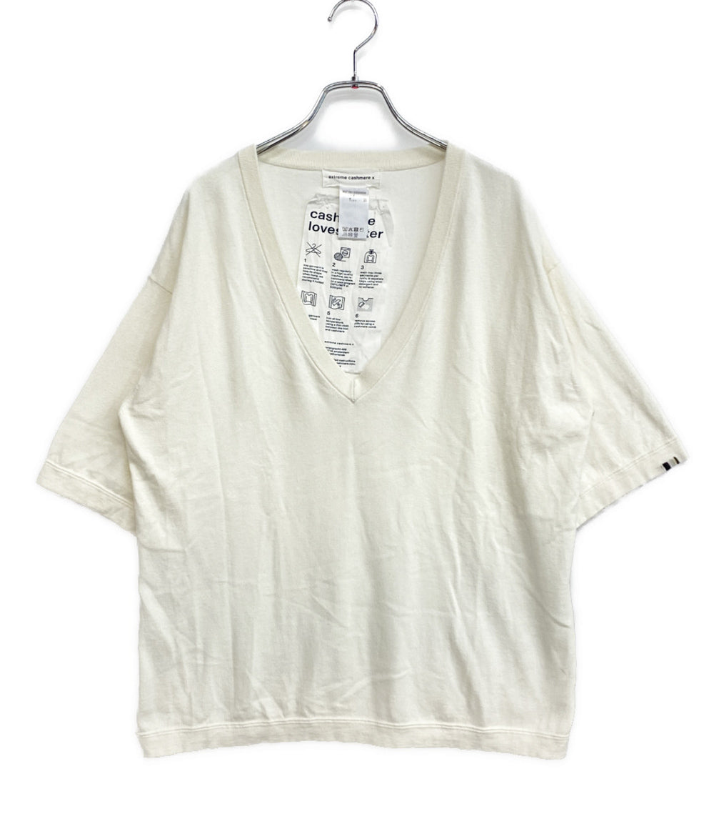 extreme cashmere エクストリームカシミア カシミヤ混ニット レディース SIZE F