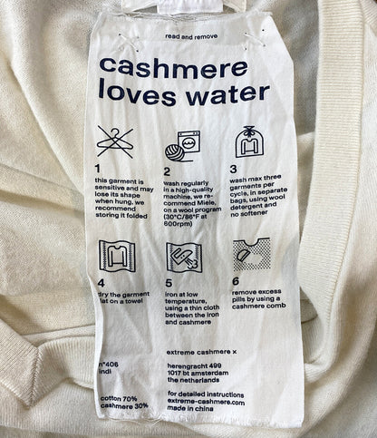 extreme cashmere エクストリームカシミア カシミヤ混ニット レディース SIZE F
