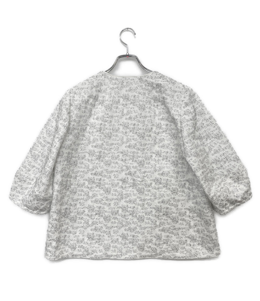 Drawer カットソー 6521-299-1358 ラメパフェ レディース SIZE 38 ドゥロワー