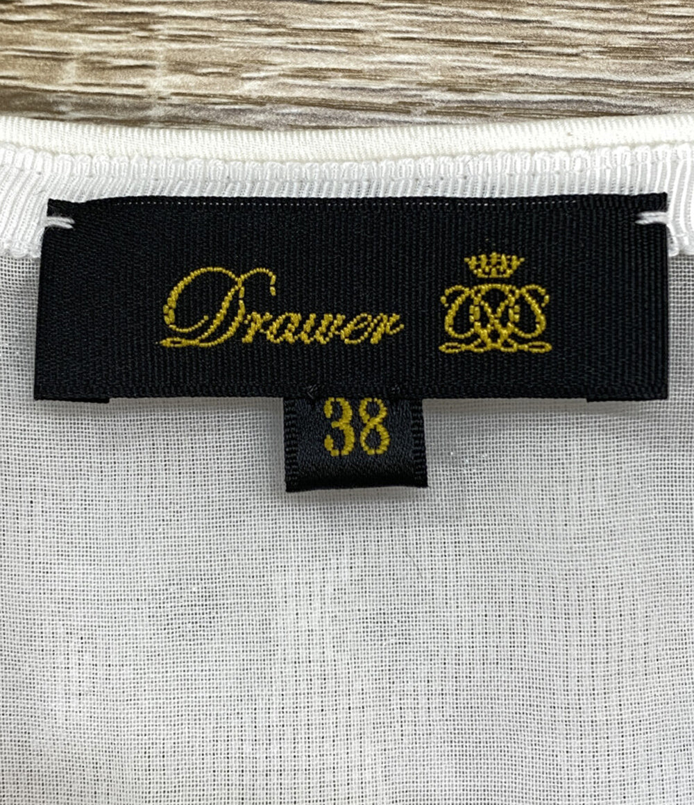 Drawer カットソー 6521-299-1358 ラメパフェ レディース SIZE 38 ドゥロワー