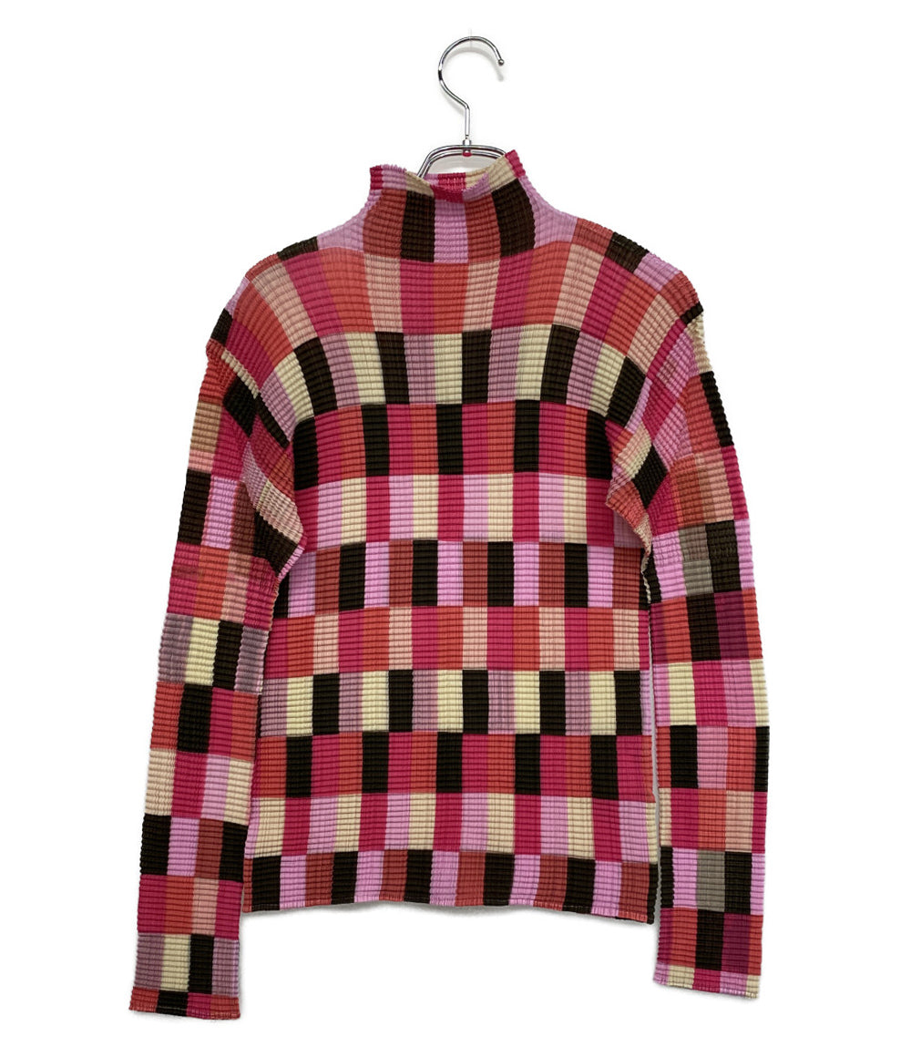 ISSEY MIYAKE ハイネックカットソー IM42FJ299 レディース SIZE 2 イッセイミヤケ