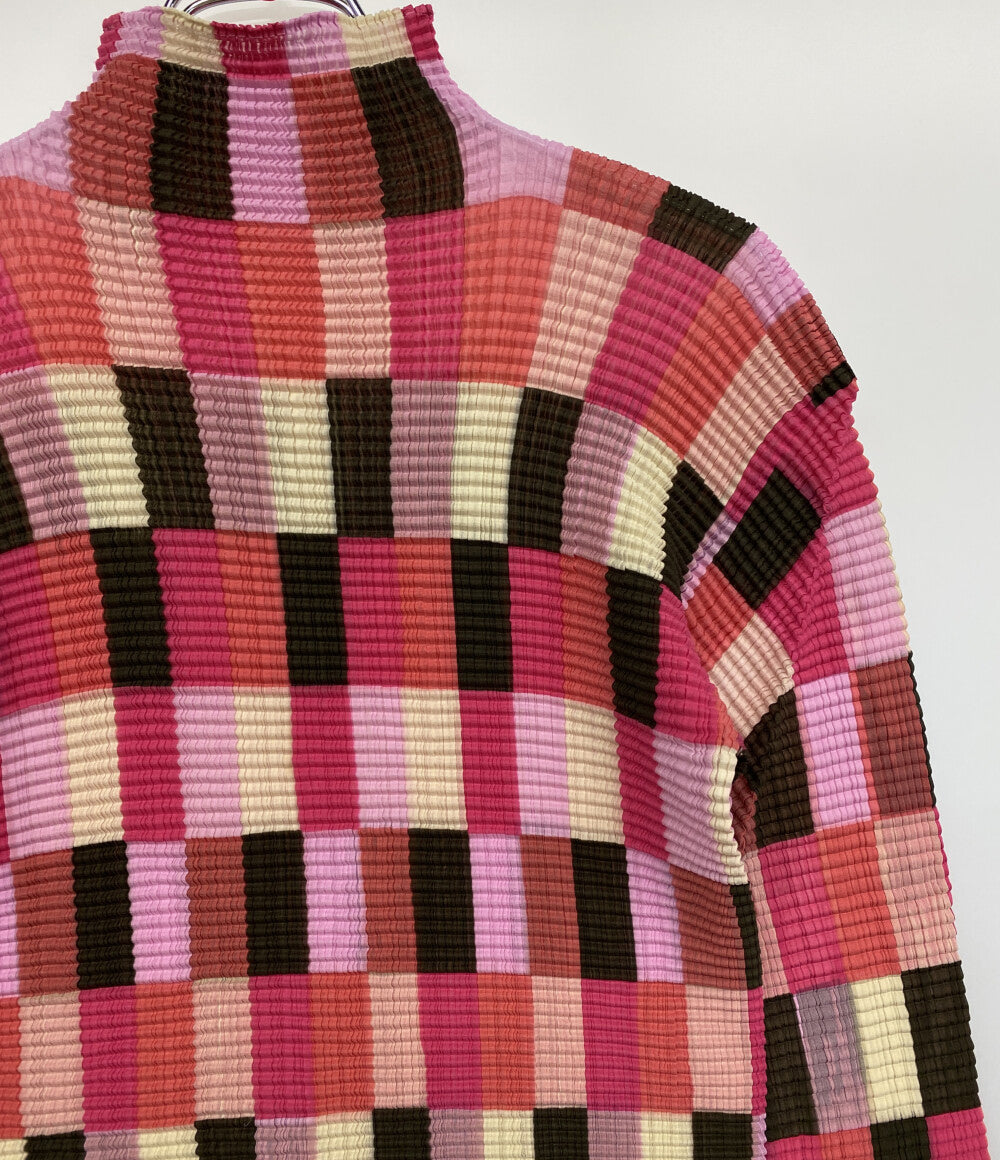 ISSEY MIYAKE ハイネックカットソー IM42FJ299 レディース SIZE 2 イッセイミヤケ