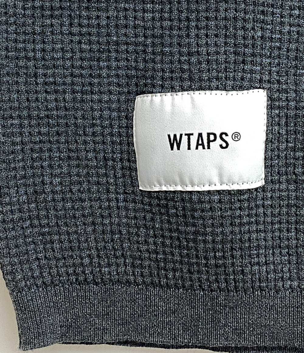 WTAPS 半袖ニット グレー メンズ SIZE 02 ダブルタップス