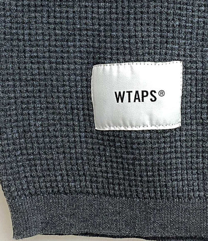 WTAPS 半袖ニット グレー メンズ SIZE 02 ダブルタップス
