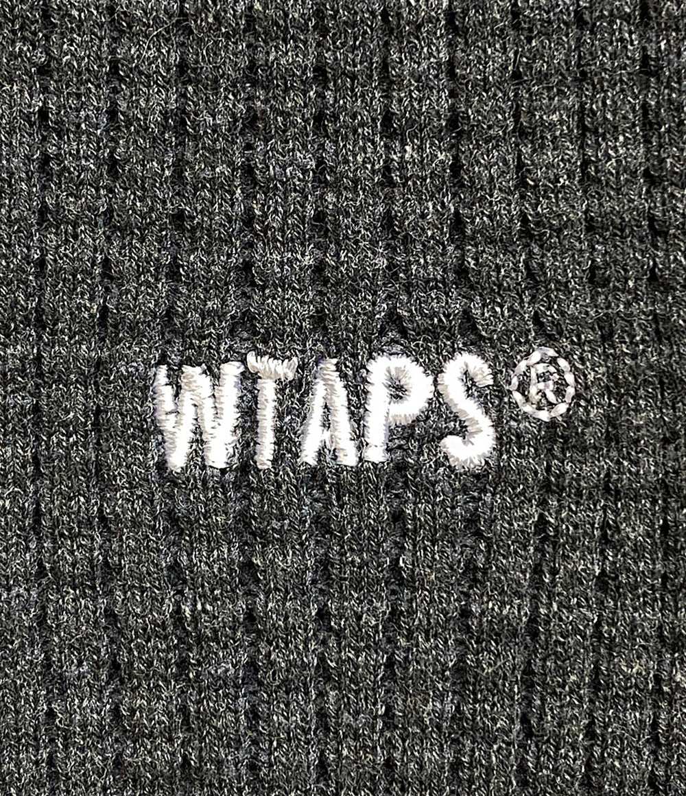 WTAPS 半袖ニット グレー メンズ SIZE 02 ダブルタップス